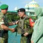 Mayjen TNI Novi Rubadi Sugito Sambut Kepulangan Yonif 644/Walet Sakti dari Papua