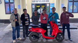 Tim Spartan Polsek Pontianak Barat Tangkap Dua Pelaku Pencurian Lovebird, Motor Pelaku Ikut Diamankan