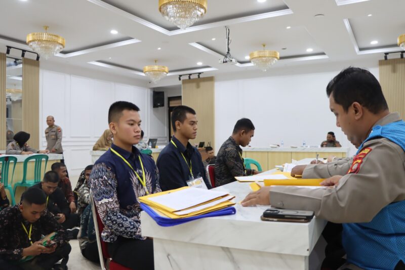 Implementasi Prinsip BETAH, Polres Ketapang Gelar Rikmin Awal Pendaftaran Calon Siswa Polri 2026