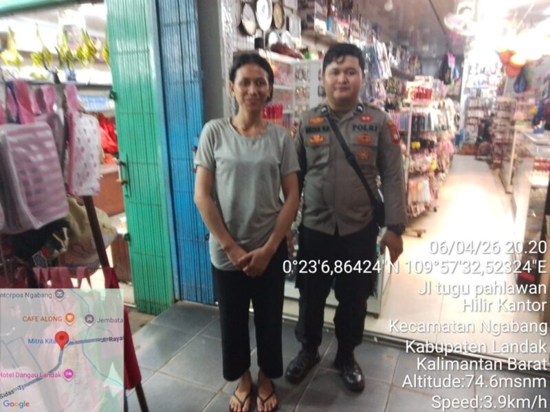 Warga Diimbau Waspada, Polisi Ngabang Lakukan Patroli Dialogis Malam