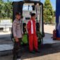 Polsek Menjalin Patroli dan Sambang SPBU Desa Sepahat, Cegah Penyalahgunaan BBM