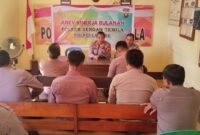 Anev Polsek Sengah Temila, AKP Ecep Maman Hermawan Soroti Kinerja dan Tanggung Jawab