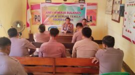 Anev Polsek Sengah Temila, AKP Ecep Maman Hermawan Soroti Kinerja dan Tanggung Jawab