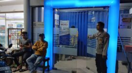 Cegah Kriminalitas Malam Hari, Polisi Mandor Pantau Area ATM dan Pertokoan