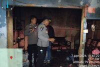 Polres Melawi Lakukan Olah TKP Usai Kebakaran Rumah Warga di Semadin