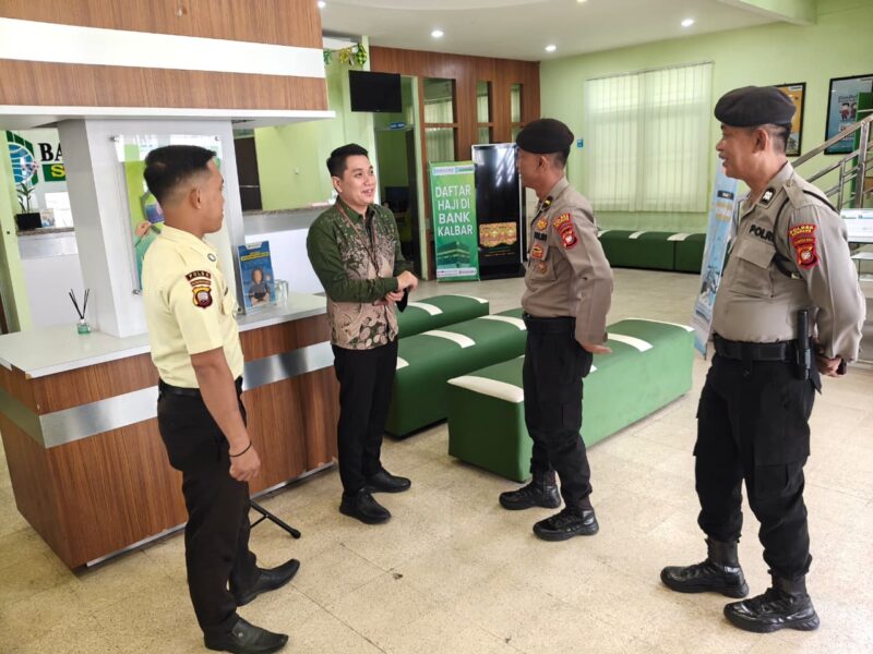 Polres Ketapang Pastikan Bank, PLTU, dan Perumdam Tetap Aman dan Kondusif