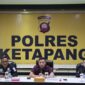 Konferensi Pers Polres Ketapang Bahas Kasus Perundungan Anak dan Diversi