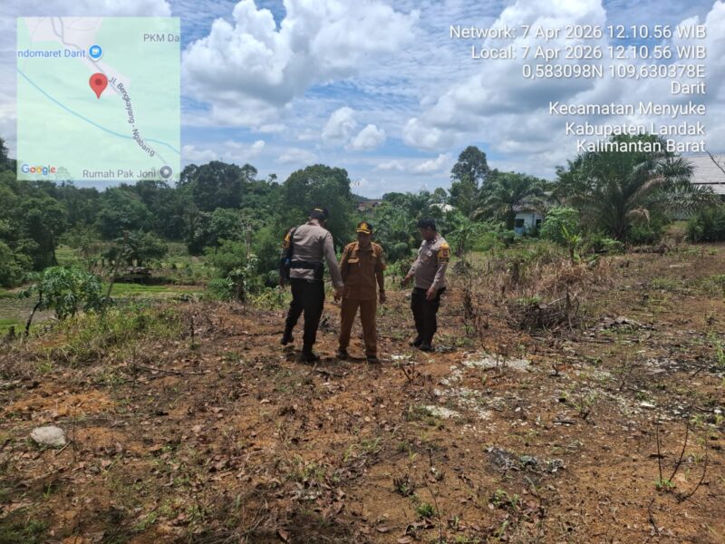 IPTU I Nyoman Astika Cek Tanaman Jagung Hibrida Petani Mandiri di Desa Darit