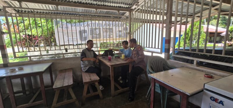 Warga Diajak Tetap Waspada Saat Polisi Singgah di Tempat Nongkrong