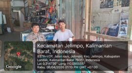 Personel Polsubsektor Jelimpo Sambangi Warga dan Beri Imbauan Kamtibmas