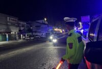 Satlantas Polres Melawi Intensifkan Patroli Malam di Jalan Juang dan Jalan Provinsi
