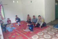 Aipda Heri Chandra Simatupang Gelar Patroli Dialogis, Warga Kuala Behe Diajak Jaga Kamtibmas