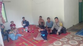 Aipda Heri Chandra Simatupang Gelar Patroli Dialogis, Warga Kuala Behe Diajak Jaga Kamtibmas