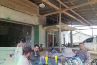 Duduk Santai Bersama Warga, Polsek Meranti Sampaikan Imbauan Kamtibmas