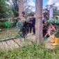 Kodim 1209/Bengkayang Siapkan Jembatan Gantung di Desa Tanjung, Akses Warga Kecamatan Teriak Segera Terbuka