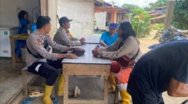 Patroli Siang Humanis Polsek Meranti Perkuat Kamtibmas dan Kedekatan dengan Warga