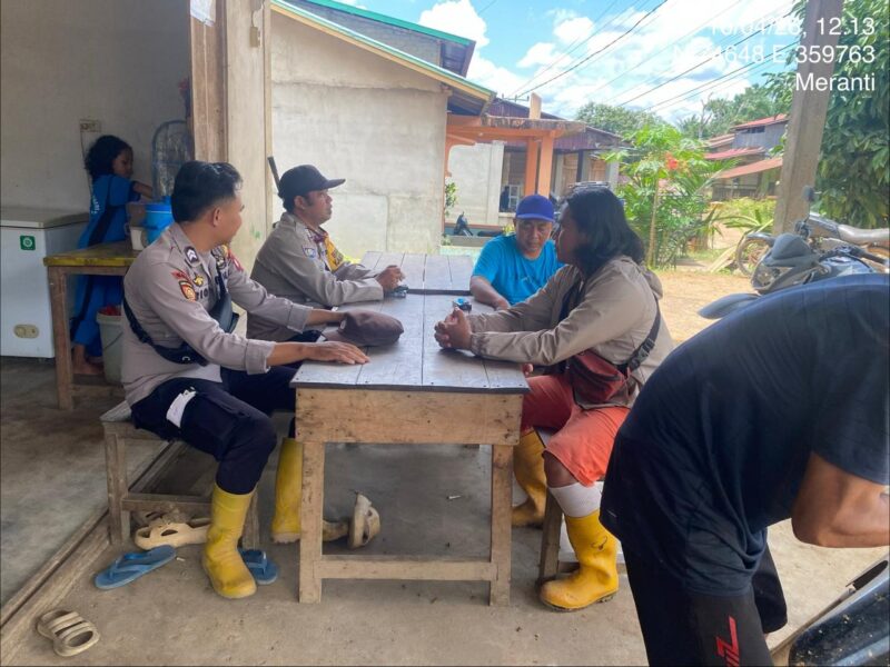 Patroli Siang Humanis Polsek Meranti Perkuat Kamtibmas dan Kedekatan dengan Warga