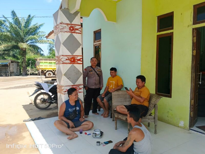 Polisi Sambangi Rumah Warga di Sebangki, Bangun Kedekatan dan Jaga Kamtibmas