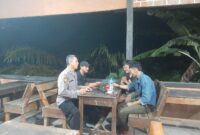Polisi Sambangi Warga dan Sampaikan Pesan Kamtibmas
