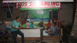 Aiptu Ngadimin Bersama Tiga Pilar Patroli di Kelurahan Mulia Baru, Perkuat Kamtibmas