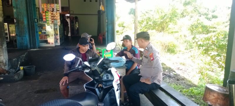Patroli Siang Polsek Menjalin Antisipasi Curanmor dan Gangguan Kamtibmas