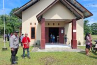 Personel Polsek Kuala Behe Amankan Ibadah Minggu, Wujudkan Situasi Aman dan Harmonis