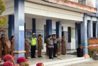 Brigpol Novi Supriyanti Pimpin Upacara di SDN 11 Nanga Pinoh
