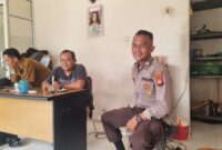 Patroli Siang, Personel Polsek Menjalin Jaga Stabilitas Kamtibmas di Wilayah Desa Menjalin