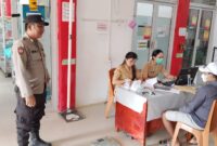 Patroli Rutin Polsek Kuala Behe di Obyek Vital, Pastikan Situasi Tetap Kondusif