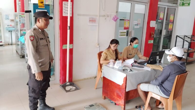 Patroli Rutin Polsek Kuala Behe di Obyek Vital, Pastikan Situasi Tetap Kondusif