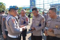 Tegakkan Disiplin Internal, Sipropam Polres Ketapang Gelar Gaktibplin Usai Apel Pagi