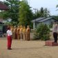 Aiptu Sujud Jadi Pembina Upacara di SDN 13 Muara Pawan, Siswa Diberi Edukasi Disiplin