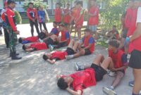 Calon Paskibraka Kabupaten Sambas 2026 Ikuti Tes Kesegaran Jasmani di Kodim 1208/Sambas