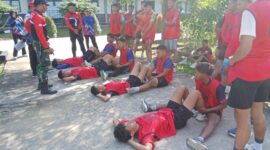 Calon Paskibraka Kabupaten Sambas 2026 Ikuti Tes Kesegaran Jasmani di Kodim 1208/Sambas