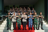 Danrem 121/Abw Turut Dampingi Pangdam XII/Tpr Terima Kunjungan Siswa Sespimti Polri Dikreg ke-35 Tahun 2026 di Wilayah Kodam XII/Tpr