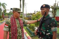 Mayjen TNI Novi Rubadi Sugito Tinjau Kesiapan Tempur Kikav 12/MDC