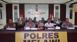 Kapolres Melawi Bersama Instansi Terkait Zoom Meeting Antisipasi Dampak El Nino Godzilla