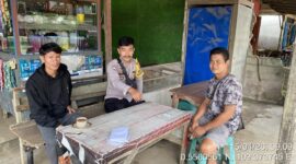 Cegah Kejahatan di Siang Hari, Bhabinkamtibmas Sambangi Warga Binaan