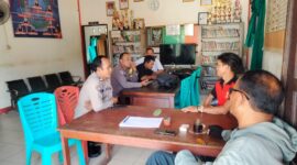 Polsek Ngabang Sosialisasikan Antisipasi Fenomena El Nino kepada Warga Desa Amboyo Inti