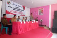 Kapolsek Menyuke Hadiri Rapat Anggota Tahunan di Desa Songga