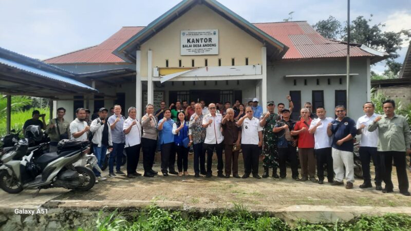 Kapolsek Sengah Temila Hadiri Sosialisasi Pembangunan SPAM Senakin, Wujud Komitmen Pelayanan Air Bersih untuk Masyarakat