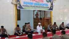 Binrohtal Polres Melawi: Perkuat Iman, Personel Dapat Tausiah Manfaat Membaca Al-Qur’an
