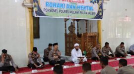Binrohtal Polres Melawi: Perkuat Iman, Personel Dapat Tausiah Manfaat Membaca Al-Qur’an