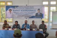 Ps Kanit Binmas Polsek Kota Baru Ajak Linmas Desa Tanah Pinoh Jaga Kamtibmas