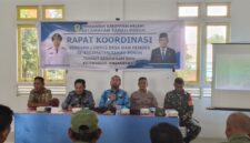 Ps Kanit Binmas Polsek Kota Baru Ajak Linmas Desa Tanah Pinoh Jaga Kamtibmas