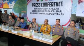 Kapolda Kalbar Pastikan Proses Identifikasi Korban Helikopter PK-CFX Berjalan Cepat