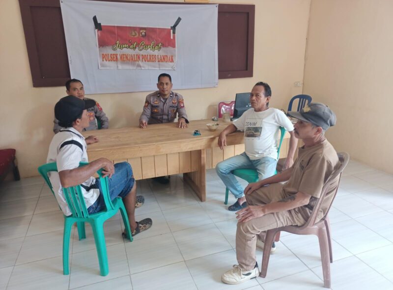 Polsek Menjalin Gelar Jumat Curhat, Wadah Serap Aspirasi Warga Kecamatan Menjalin