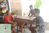 Polisi Sambangi Warga Saat Patroli Siang, Ingatkan Waspada Cuaca Tak Menentu