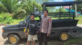 Patroli Siang Penuh Kepedulian, Polisi Ajak Warga Waspada Cuaca Ekstrem