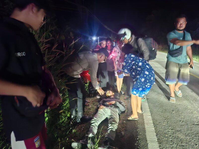 Respons Cepat Layanan 110, Polisi di Melawi Sigap Tangani Kecelakaan dan Evakuasi Korban